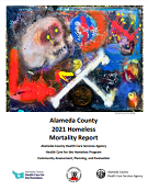 Alameda County 2021 Homeless Mortality Report cover