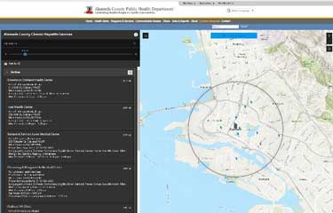 Chronic Hepatitis Services Map Thumbnail