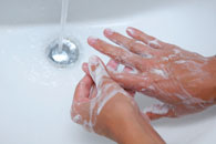 hand washing