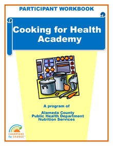 Cook for Health Academy workbook cover