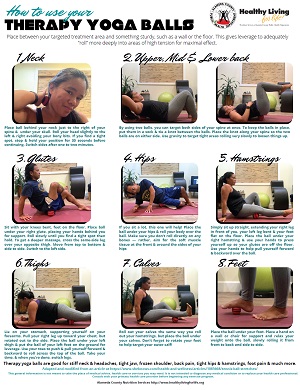How to Use Yoga Balls Sheet